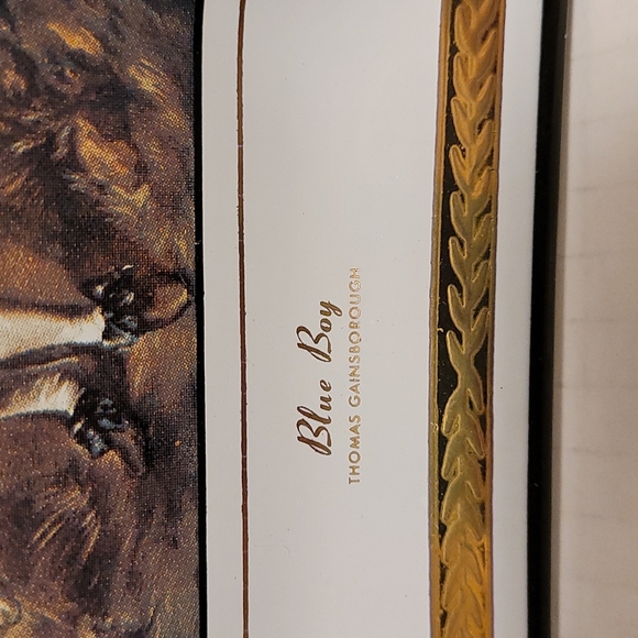 Vintage Art Glass Dish of Blue Boy by Pierre Auguste Renoir - Picture 4 of 12